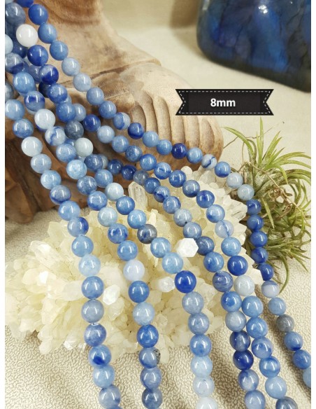 FIl d'Aventurine Bleue