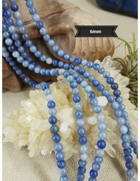 FIl d'Aventurine Bleue