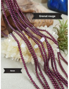 Fil de Grenat Rouge...