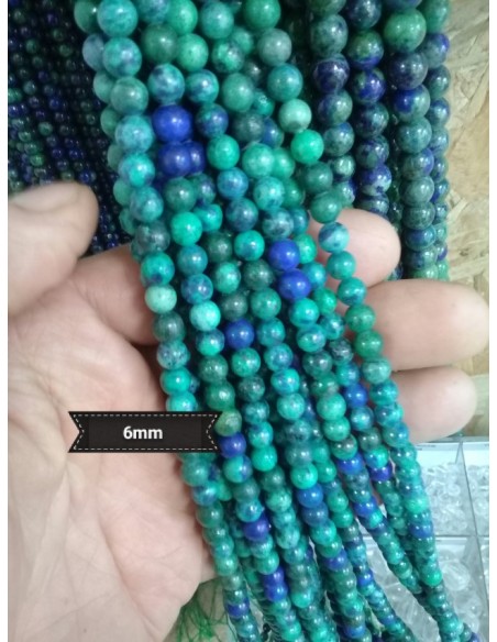 Fil d'Azurite Malachite