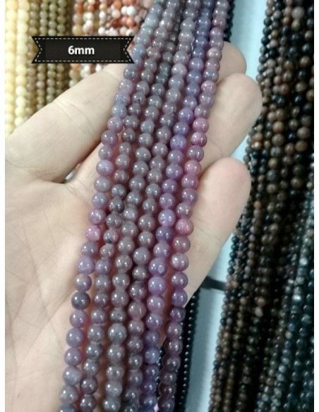 Fil de Rubis de Birmanie Extra A