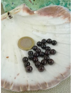 lot de 22 perles de Grenat... 2