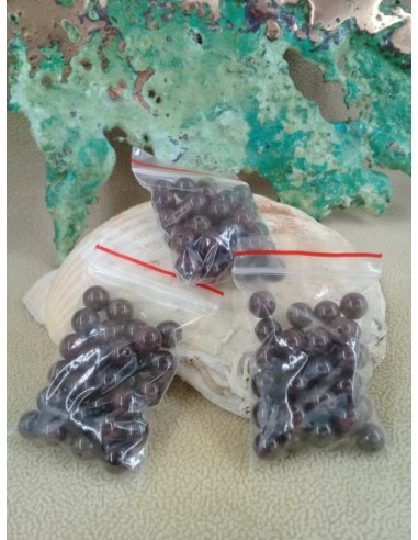 lot de 35 perles de Grenat Almandin...