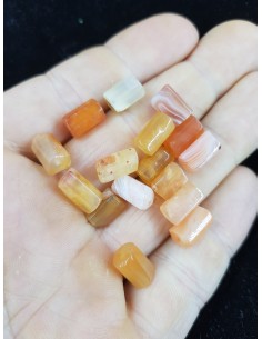 Fil de Cornaline en Tube...