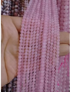 Fil de Quartz Rose du Brésil 2