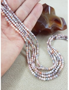 Fil d'Agate Rose du... 2