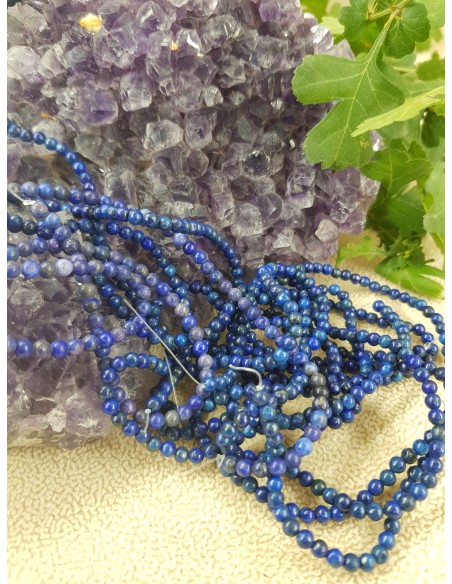 Fil de Lapis-Lazuli 3mm