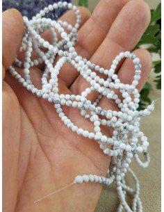 Fil de Howlite 3mm 2