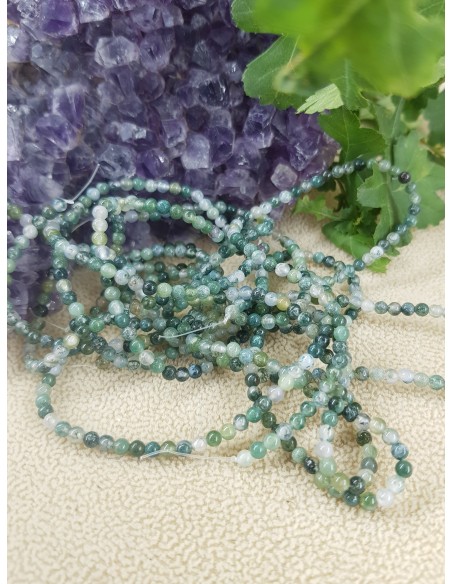 Fil d'Agate Mousse 3mm