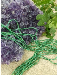 Fil de Jade Vert Africain 2mm