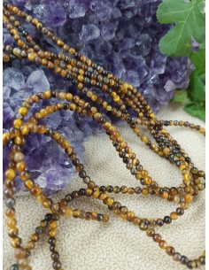 Fil d'Oeil de Tigre 3mm