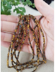 Fil d'Oeil de Tigre 3mm 2