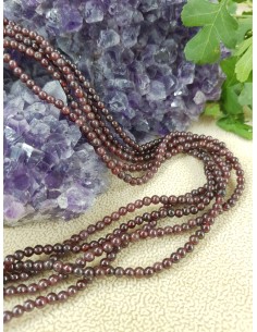 Fil de Grenat Almandin 3mm