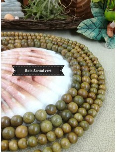 Fil de Perles en Bois de...