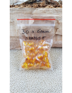 Lot de 30 Perles Ambre...