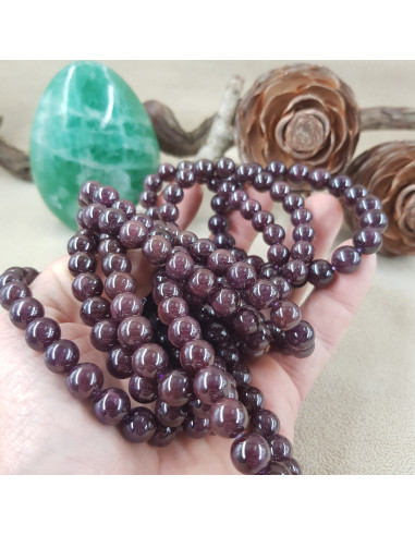 Rare!! Bracelet de Grenat Almandin...