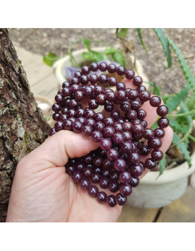Rare!! Bracelet de Grenat Almandin...