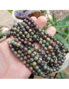 Fil de Jaspe Sang de Dragon...