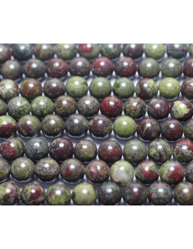 Fil de Jaspe Sang de Dragon 8mm Lot...