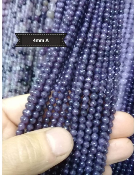 Fil de Lépidolite Extra A