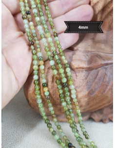 Fil de Grenat Tsavorite (vert) 2