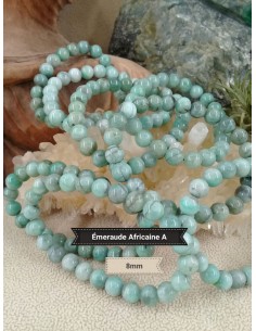Fil d'Emeraude Africaine 8mm