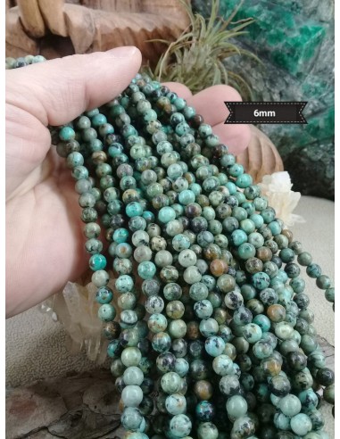 Fil de Turquoise Africaine