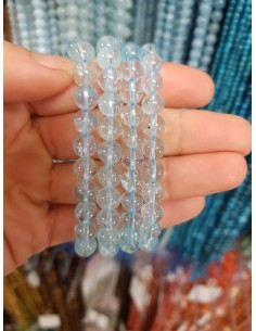 Bracelet de Topaze Bleue A+