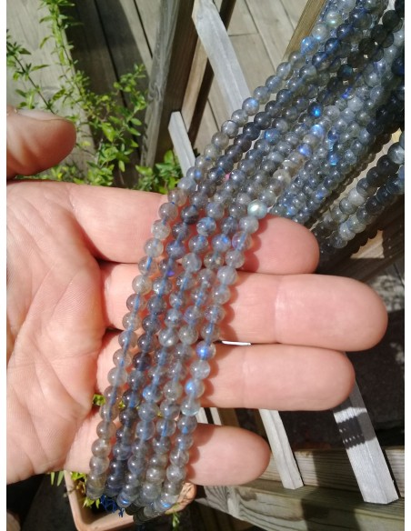 Fil de Labradorite A+