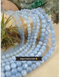 Fil d'Aigue-Marine Extra AAA