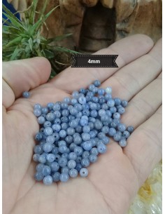 Fil de Tanzanite 4 et 6mm 2