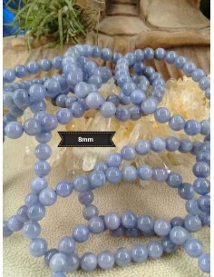 Fil de Tanzanite 4 et 6mm