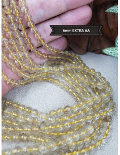 Fil de Quartz Rutile Dorée 2