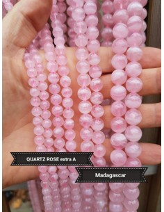 Fil de Quartz Rose...