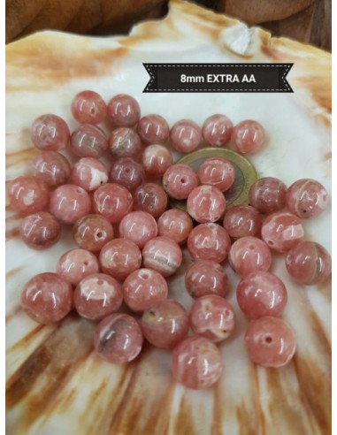 Fil de Rhodochrosite d'Argentine...