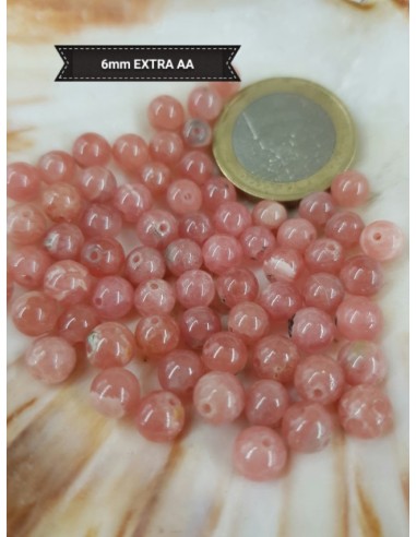 Fil de Rhodochrosite d'Argentine...