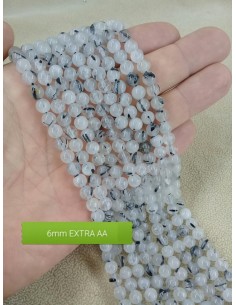 Fil de Quartz tourmaline 2