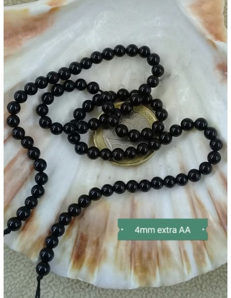 Fil de Tourmaline Noire